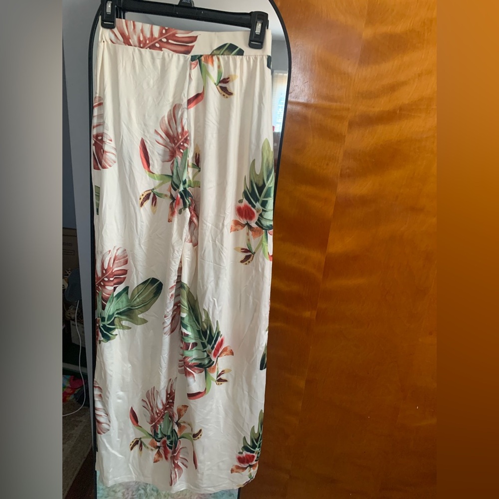 Floral Print SHEIN flowly pants
